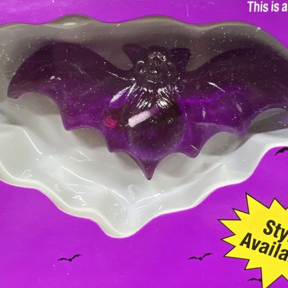 12 PCS Halloween Gel Floating Candles Pumpkin Bats Black Cat Orange Party Decor - Picture 7 of 9